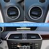 Car Dashboard Front Air Conditioning AC Vent Grille Outlet Panel Repair Kit For Mercedes Benz C Class W204 LCI C180 C200 C300