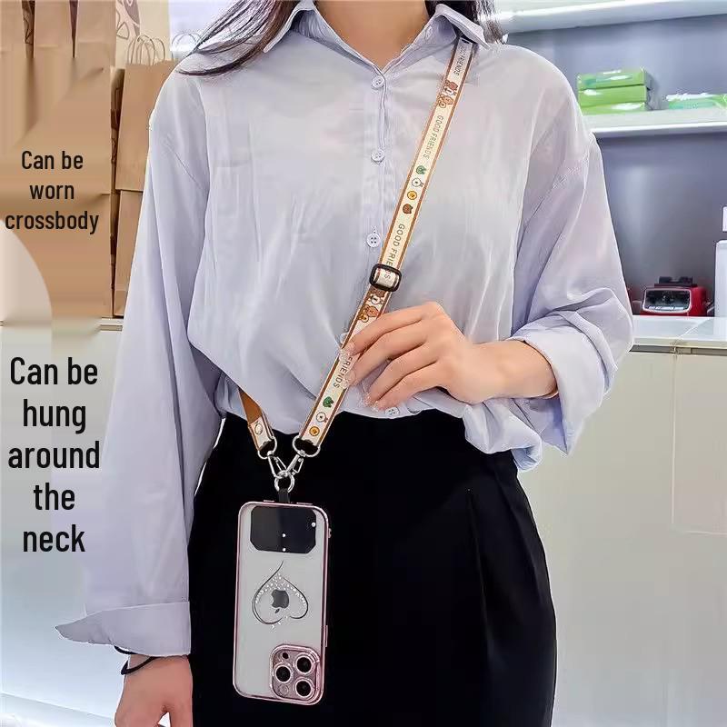 Anti-Loss Sturdy Phone Case Crossbody Lanyard, Neck and Chain Strap