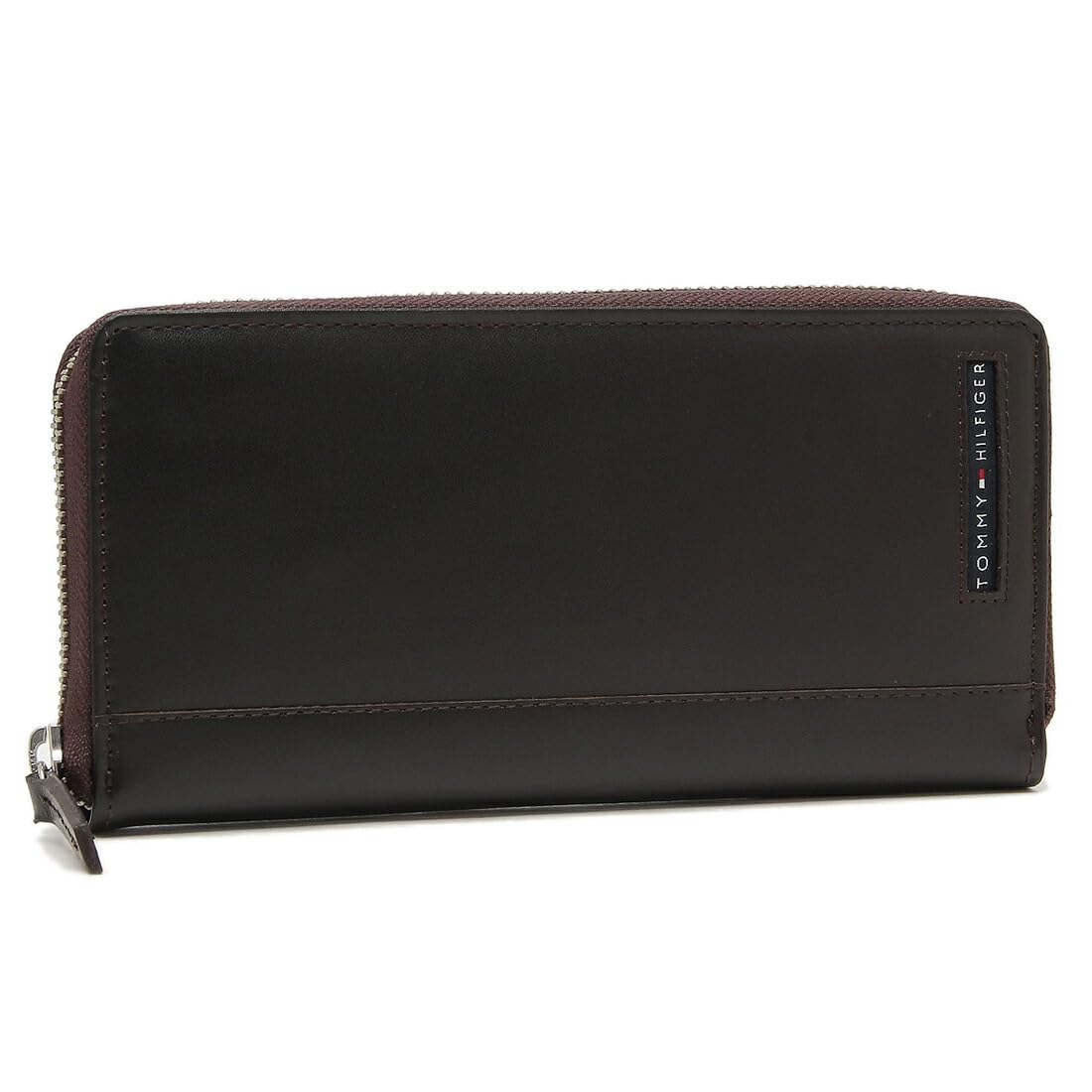 Мужской коричневый кошелек Tommy Hilfiger на молнии по периметру (Код продукта: 31TL13X025, Размер 200)
