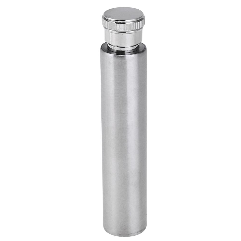 30ml Edelstahl Trinkflasche Auslaufsicher Fahrrad Wasserflasche Korrosionsbeständig Tragbar Leicht für Camping Reisen