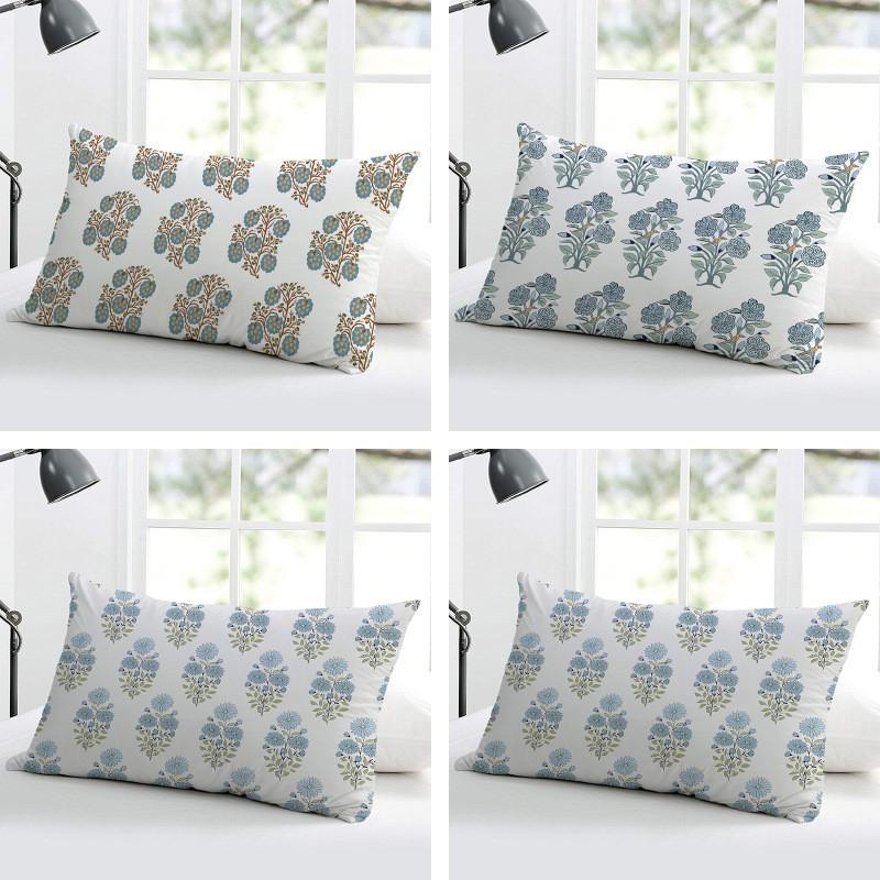 Modern Minimalist White Linen Cushion Cover For Bedroom And Home Use