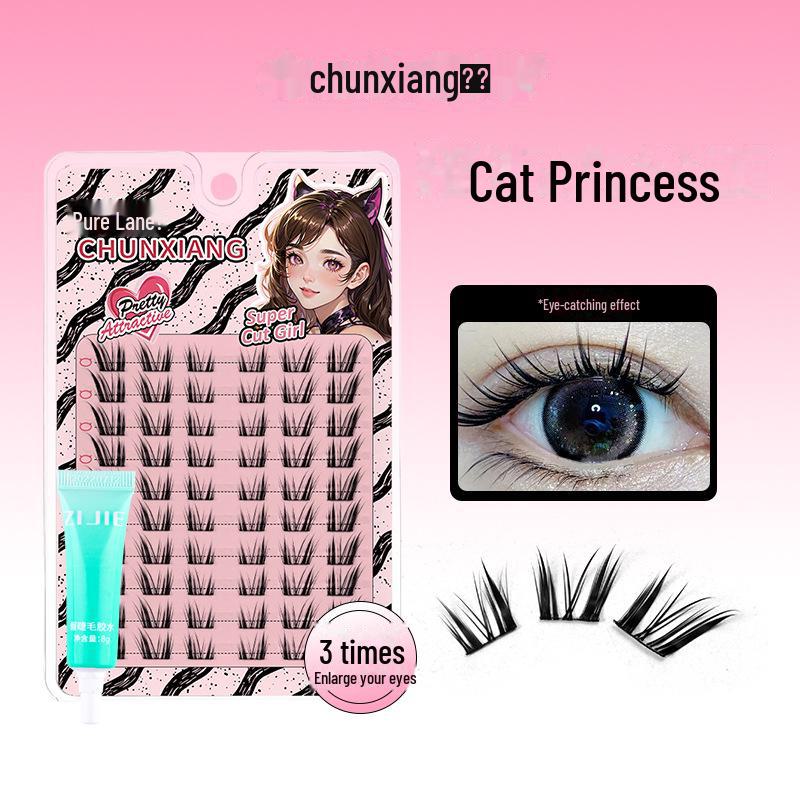 "Pure Alley Cat Series: Big Princess Thick Photogenic False Eyelashes - Natural Look for Beginners"