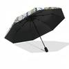 1pc Nautical Decor Anchor Seashells Umbrella with Plastic Handle,Suitable for All Seasons Umbrellaptys26061