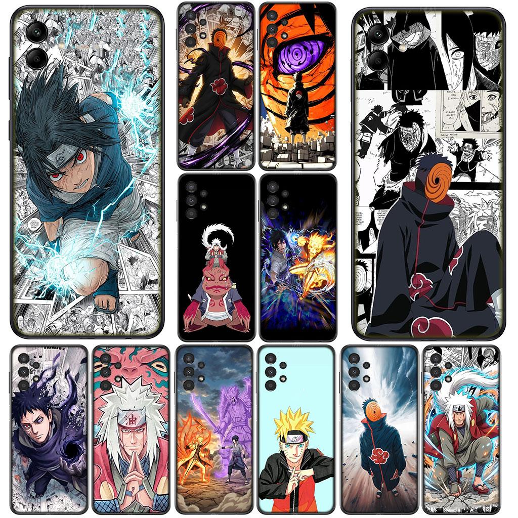 Jiraiya Obito Uchiha Tobi Narutos Sasuke for Motorola Moto G86 G57 G54 G24 G15 Power G13 G14 G34 G35 G45 G53 G55 G75 G72 Case