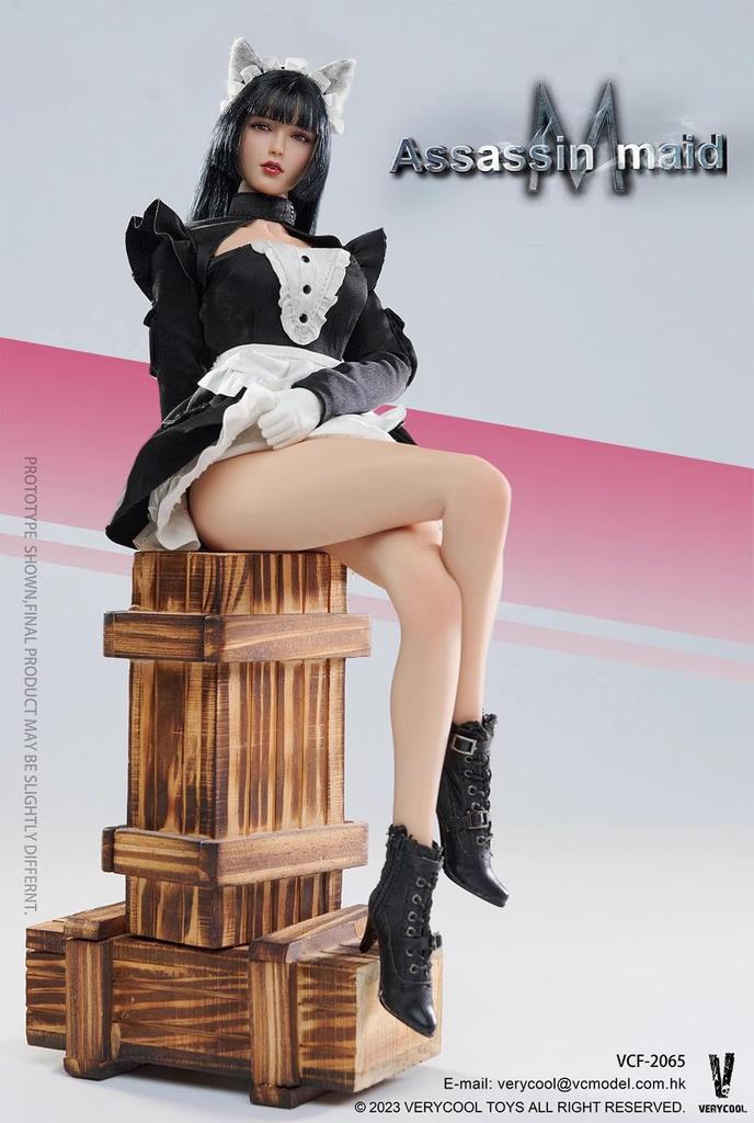 Toys & Hobbies [TOYBARJAPAN] VERYCOOL VCF-2065 Assassin Maid 1/6 Scale Action Figure, Sexy Asian Beauty, Full Set