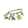 Cute Baby Arrival Enamel Safety Pin Brooch Creative Stroller Bottle Dummy Design Lapel Pin for New Parent Gift