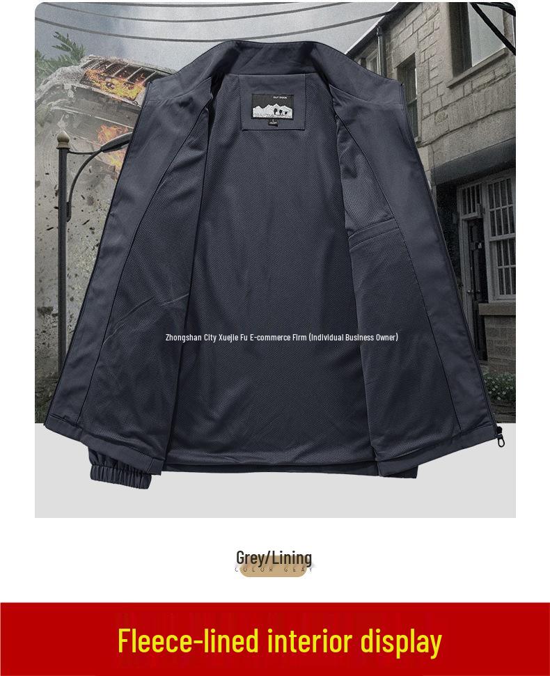 Men's Trendy Spring/Autumn High-End Outdoor Loose Windbreaker - Lightweight Sports Casual Jacket