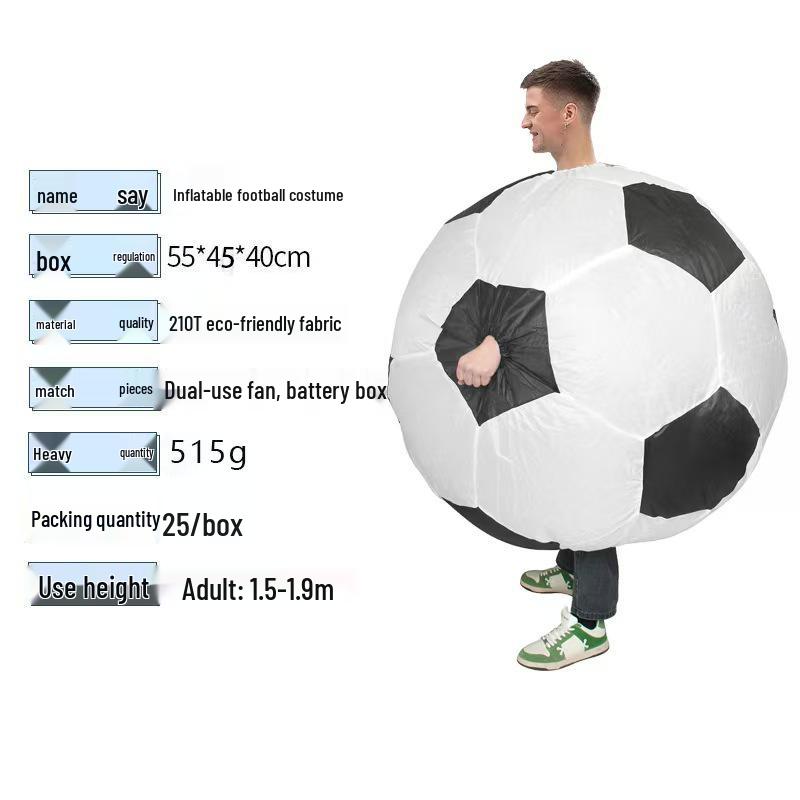 Cross-border Christmas Party Inflatable Fat Chef Costume