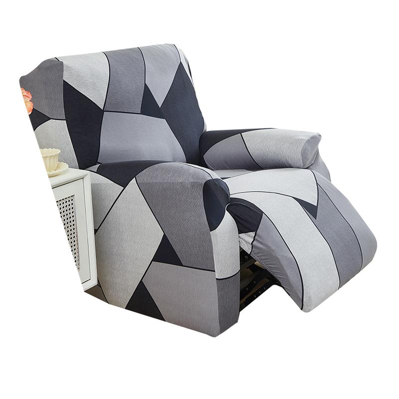1/2/3 Seats Stretch Floral Recliner Cover Split Relax All-Inclusive Chair Cover Lounger Couch Sofa Armchair Slipcovers