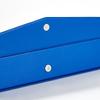 Qixin A1236-X Magnetic PVC File Box with Paper Clip, A4, 55mm - Gray, Blue, Black