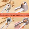 Stainless Steel Nut Cracker Durable Walnut Clamp Pecan Pliers Opener Easy to Use for Walnuts Dried Fruit Hazelnuts Kitchen Tools