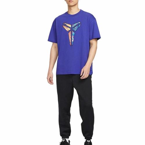 Nike Loose-Fit Simple Comfortable Men's Short-Sleeve T-Shirt in Blue