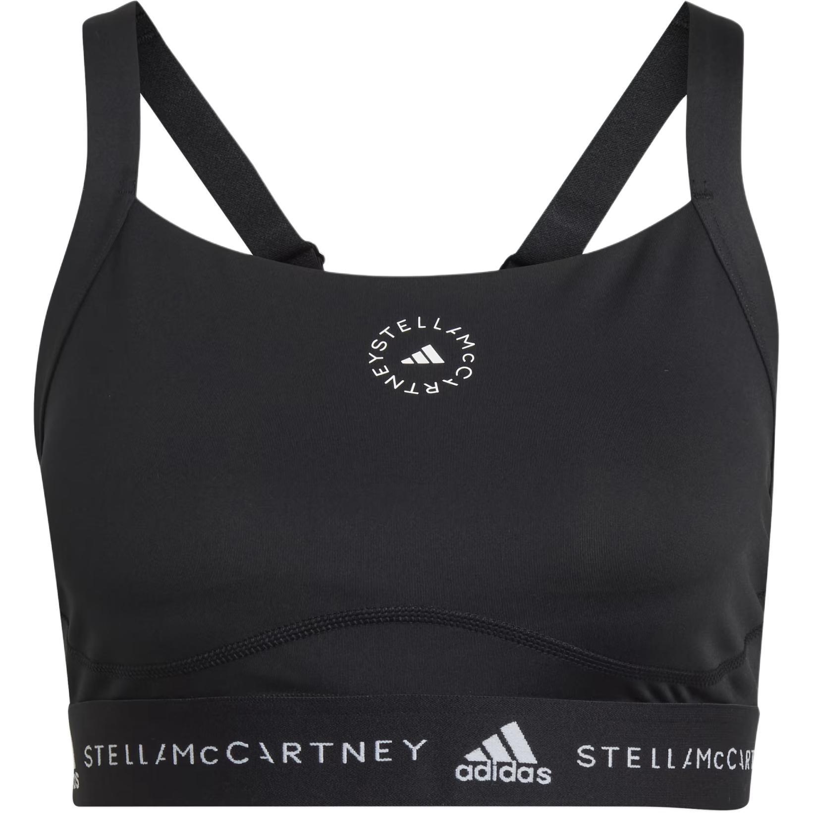 (WMNS) adidas By Stella Mccartney Truepurpose Medium Support Bra Asia Sizing Black Women s HD9097