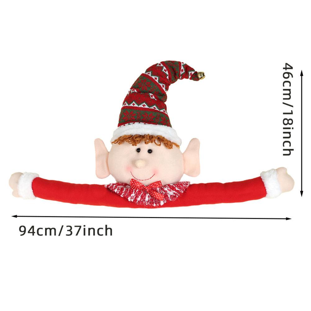 Weihnachts-Wichtel-Baumspitze-Große Plüsch-Wichtel Baumspitzen-Umarmung Weihnachtsbaumschmuck Dekorieren Sie den Weihnachtsbaum für Weihnachten DIY