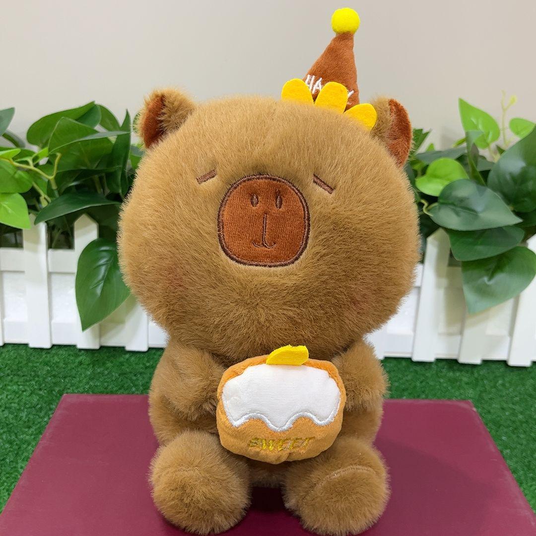 

Kapi cake plush toy Internet celebrity capybara barra doll doll gift traffic model grab machine doll 26cm