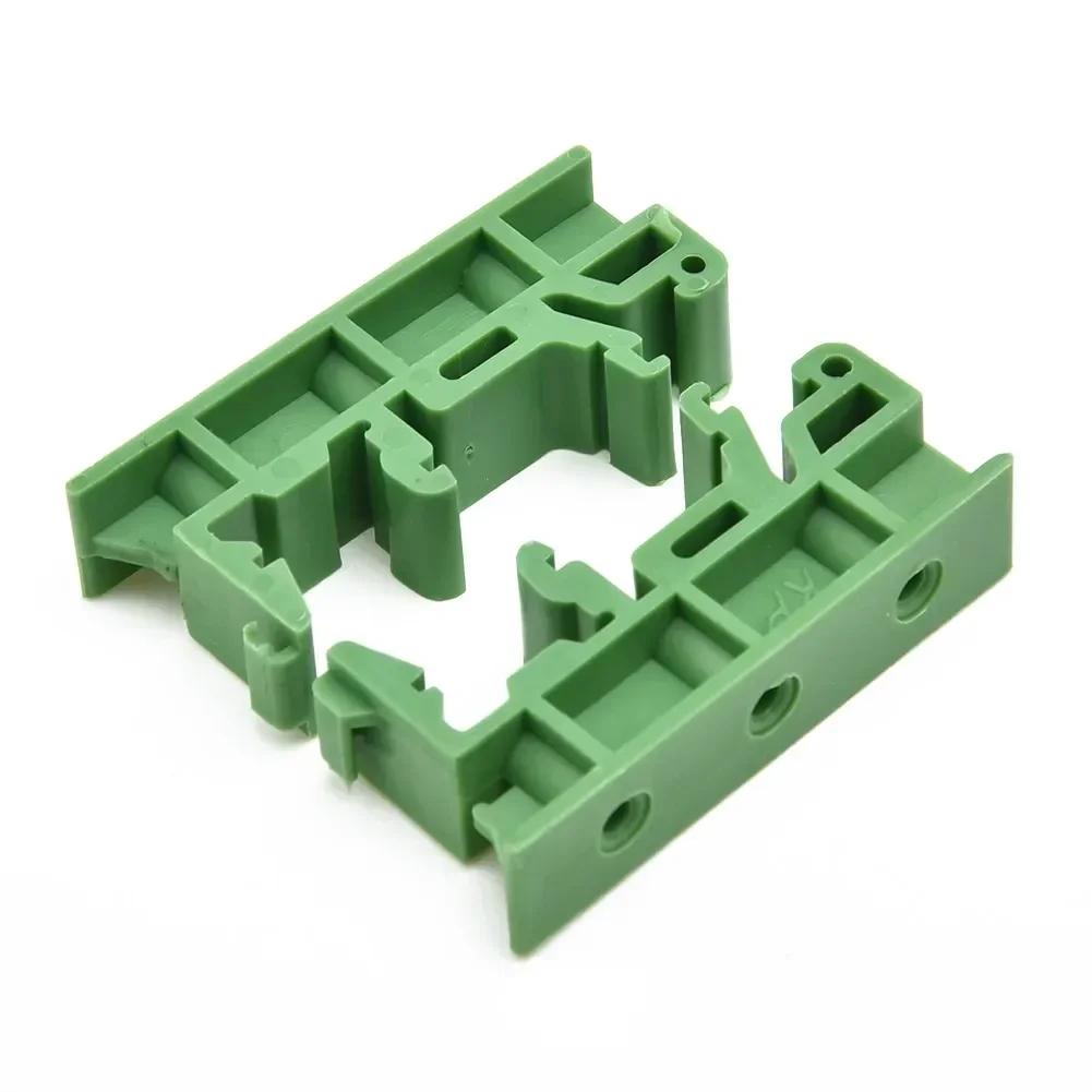 2 Set DRG-01 PCB DIN 35 Rail Mounting Adapter Circuit Control Board Bracket Holder Industrial Electrical Equipment Accessory