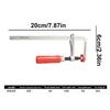 Quick Adjust Screw Handle Track Saw Rail Clamps MFT Clamps for Festool Rail Track Saw and MFT Table Woodworking Tools
