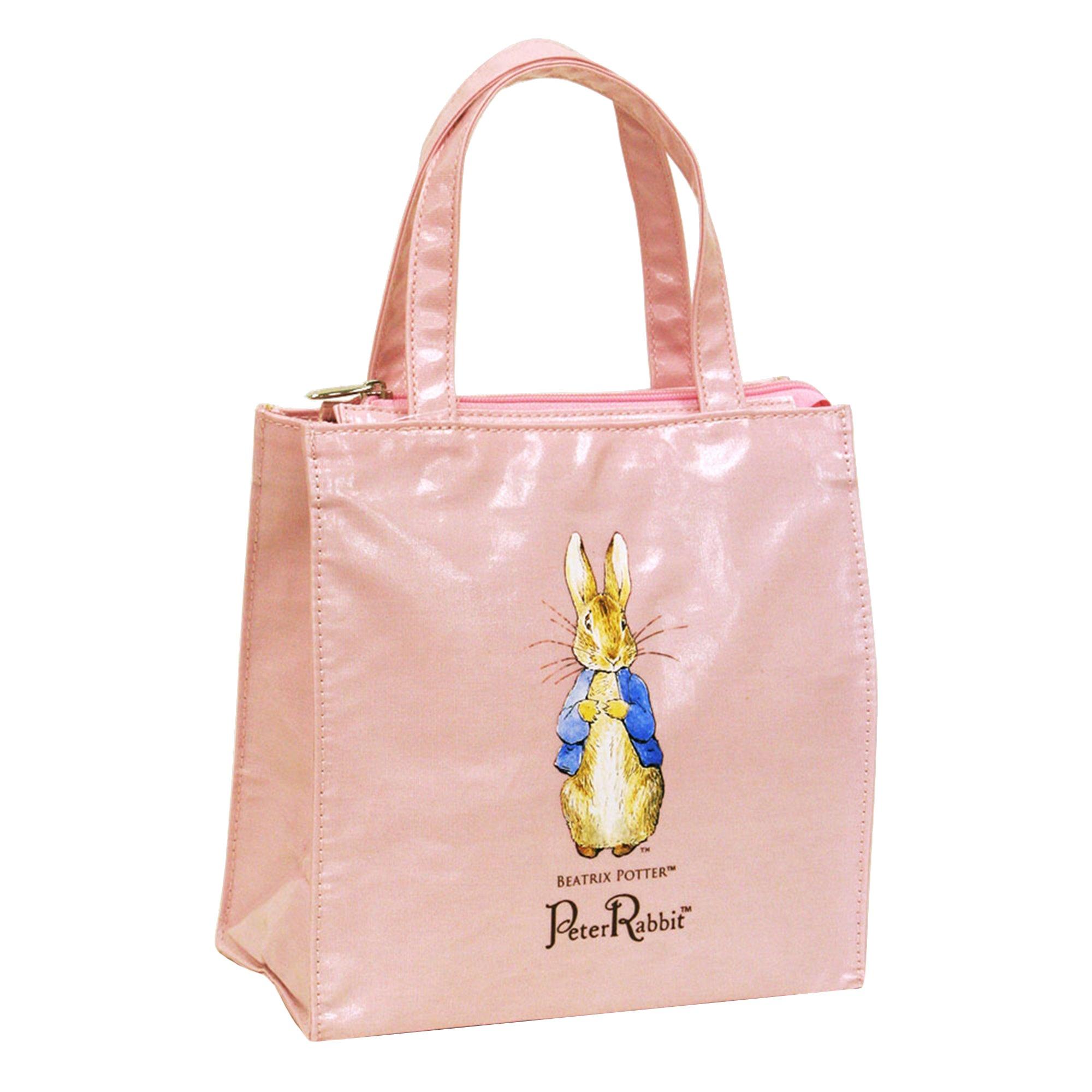 

Yubisha Tote Bag, Pink, Approx. 24cm H x 24cm W x 12cm D, Peter Rabbit, Small