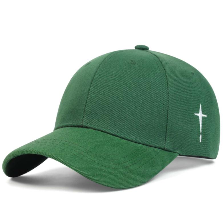 

Unisex Simple Cross Water Drop Embroidery Baseball Caps Spring And Autumn Outdoor Adjustable Casual Hat Sunscreen Hat Adjustable