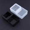 Reptile Breeding Feeder Box Plastic Anti Escape Feeding Bowl Black White Options for Lizard Snake Habitat