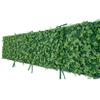 Artificial Plant Wall, 4 PCS 61 x 243.8 cm Artificial Boxwood Panels, Sun Protection Greenery Backdrop Privacy Hedge Fence, Fake Grass Screen for