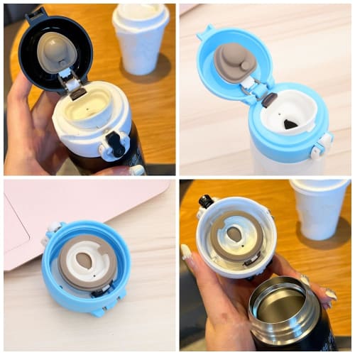 Jravezt Thermos Replacement Parts, Set of 2 JNL Water Bottle Rubber Gaskets, Replacement Lid Parts, B-004643 (A)