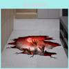 Halloween Pvc Wall Decal Set With Bat Moon Design For Living Room And Bedroom Decor