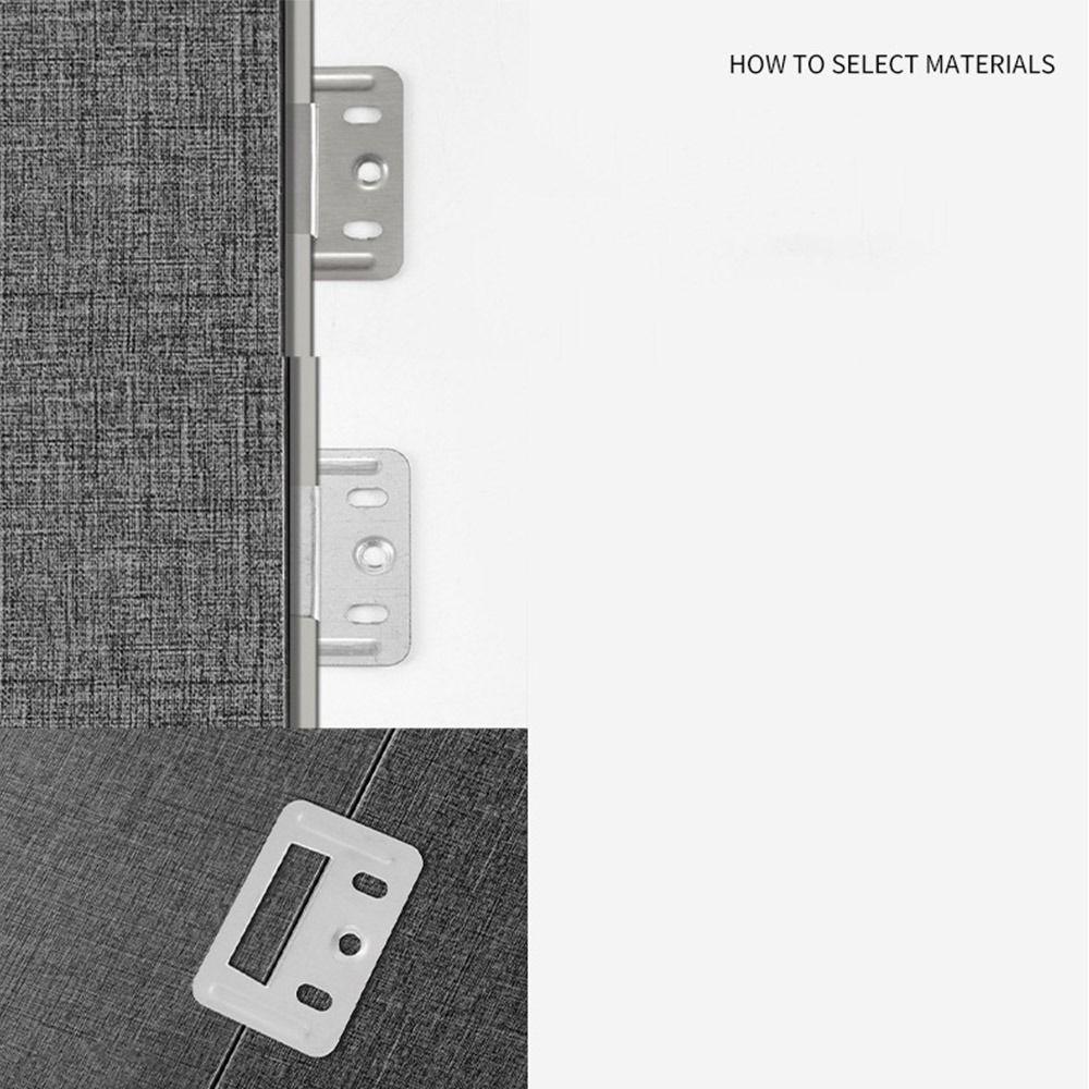 100PCS Buckle Hasp Plate Wall Panel Buckle Clamp Fastener Hardware Furniture Wainscot Board Clip