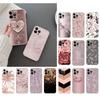 Phone Case For Iphone 17 Pro Max Air 16 15 14 13 Pro Max 15 16 Pro 15Plus Love Pink Gold Rose