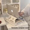 360° Rotating Laptop Stand: Adjustable, Foldable, and Portable Cooling Holder