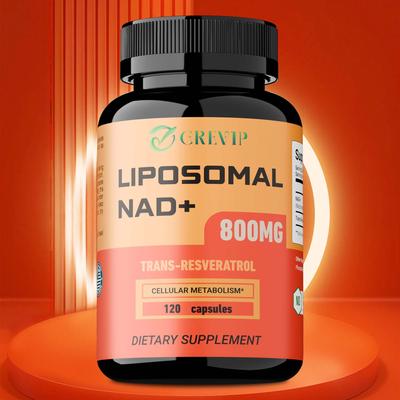 800 mg Liposomalny Suplement NAD, Suplement Nikotynamidu Rybozydu NAD+, Czysty Suplement NAD dla Energii i Naprawy Komórek