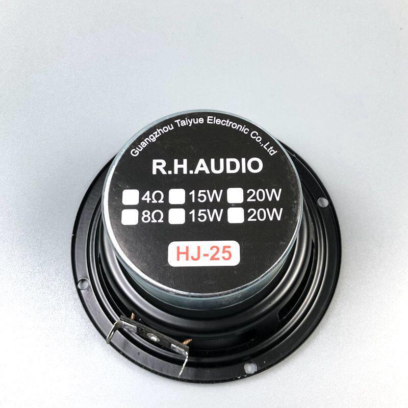 

Free Shipping: 4-inch 4-8 Ohm 15/20/30W Full-Range Speaker System with High, Mid, Low Tone Round Loudspeaker