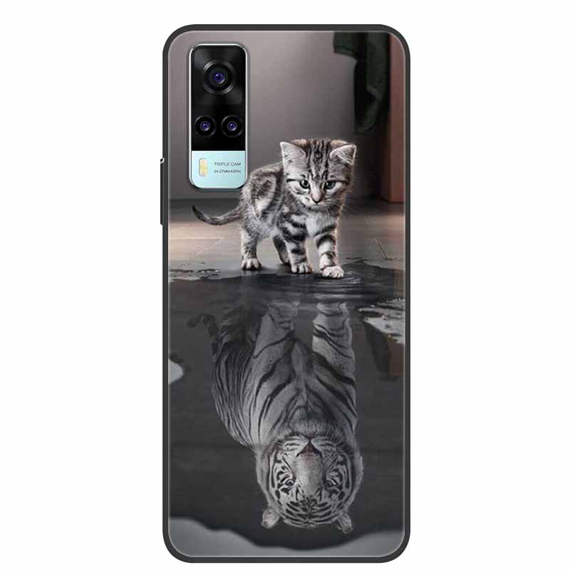 For Vivo Y31 Case Y53S Y11S Y12S V2026 Marble Soft TPU Silicone Protect Phone Cover For Vivo Y31 2021 Back Case Funda Y 31 Coque