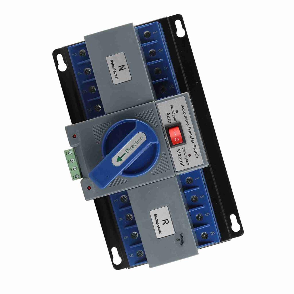 1pcs Mini 63A 4P Dual Power Automatic Transfer Switch
