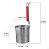 Deep Strainer Frying Basket Kitchen Utensil with Handle, Mesh Pasta Noodle for
