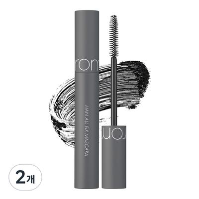 Rom&HanAll Fix Mascara, V01 Volume Black, 2 Pcs.