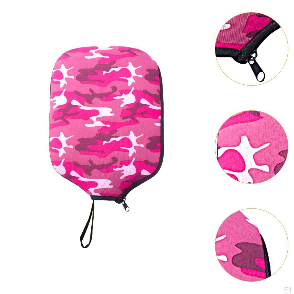 Pickleball Paddle Cover Racket Protection Zipper Protect Your Paddles Dustproof Waterproof