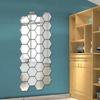 Hexagon 3D Acrylic Mirror Wall Sticker - Restaurant & Home Décor