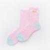 Fleece Lined Thickened Mid Calf Socks Solid Color Embroidered Coral Velvet Socks for Women Girls Macaron Colored Warm Postpartum Fleece Socks