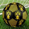 Pallone da calcio Borussia Dortmund Indoor Misura 5 Colorato Cucito a Macchina PVC Pronto per la Competizione Resistente Alto Rimbalzo