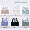 Quick-Dry Women's Eight-Strap Shockproof Sports Bra – Summer Yoga Fitness Outerwear