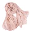 Korean Style Patchwork Lace Scarf - Women's Spring & Autumn Cotton Linen Shawl