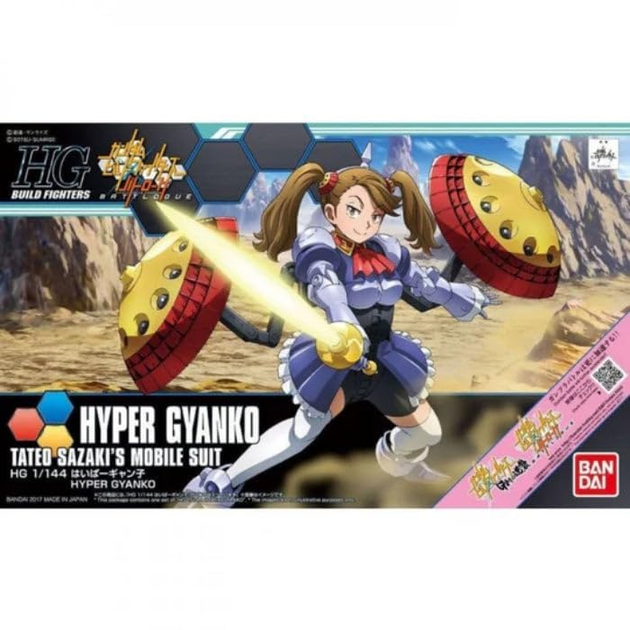 Bandai Hobby Gundam Build Fighters #60 Hyper Gyanco Bandai Spirits HGBF 1144 Model Kit