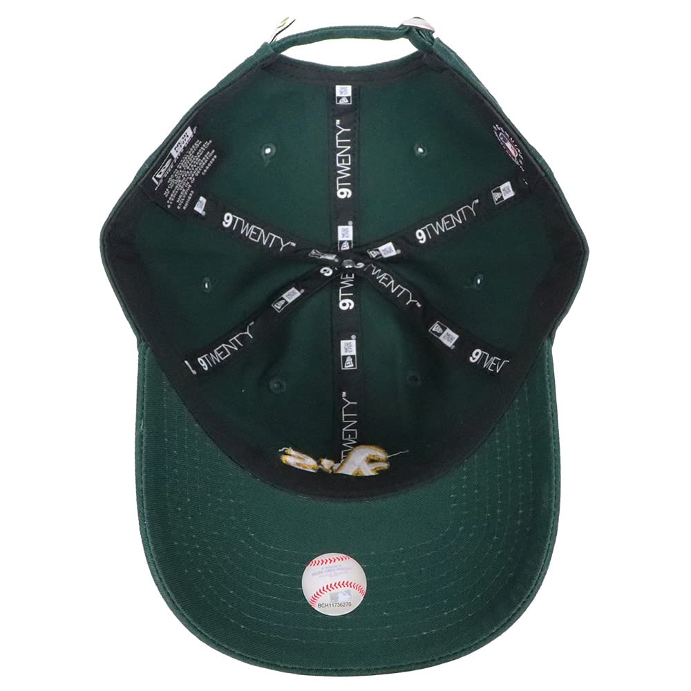 New Era Cap Oakland Athletics 9TWENTY Major League Baseball Men's Women's Hat MLB Low Cap Cute Cool Unisex Dark Green Free Size 60235231 [Used]