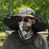 Fan Hat UV Protection Outdoor Fishing Hat With Solar Fan Rechargeable Breathable Visor Cooling UV Protection Fishing Accessories