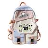 Panda Huahua Surrounding Super Cute Backpack Campus Male and Female Versatile Junior High School Students Elementary School Bags