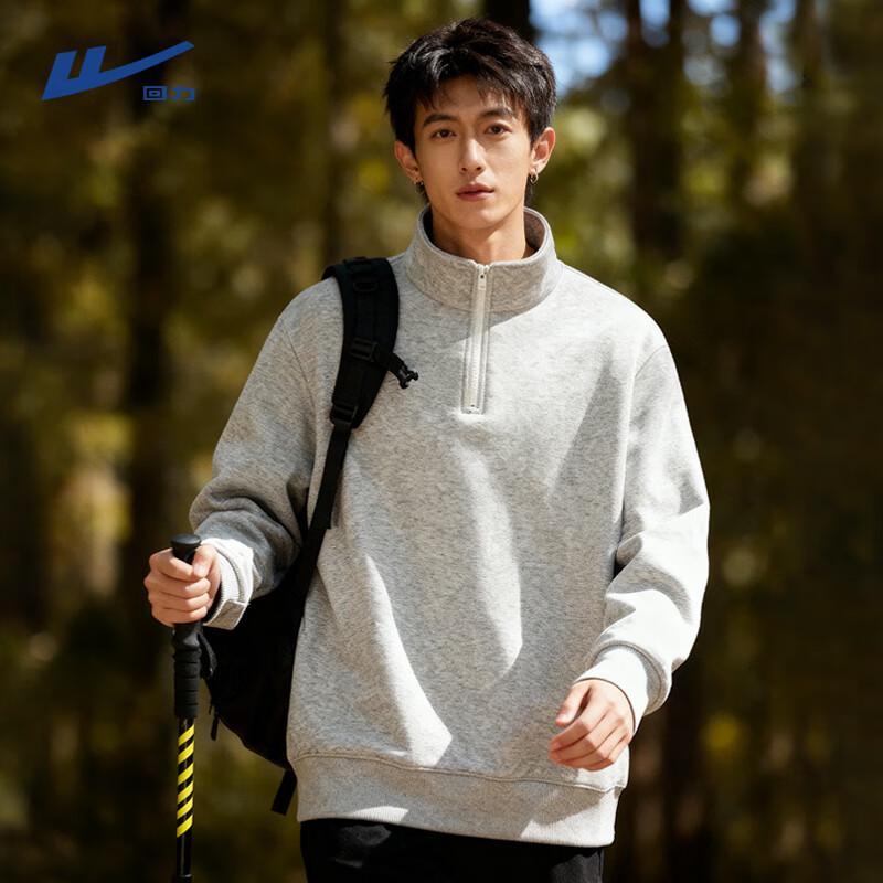 Warrior Men s Winter Fleece-Lined Half-Zip Sweatshirt 3XL