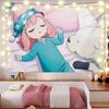 Spy X Family Ania Anime Wall Tapestry Decorative Headboard for Bedroom Dormitory Fans Artwork