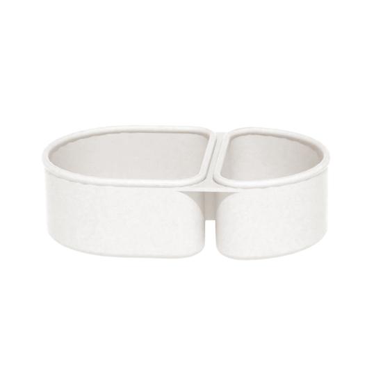 Silicone Microwave Lunch Box with Divided Compartments Foldable Bento Box for Office Travel Food-Grade Leak-Proof BPA-Free Meal Prep Container