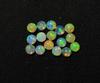 Natural Ethiopian Opal Round Cabochon Loose Gemstone Lot 5 Pcs 7 MM Opal Cabochon Gemstone For Jewelry Making